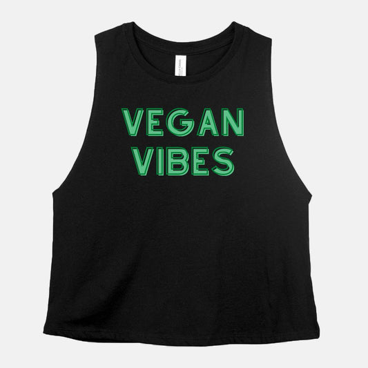 Vegan Vibes Cropped Tank