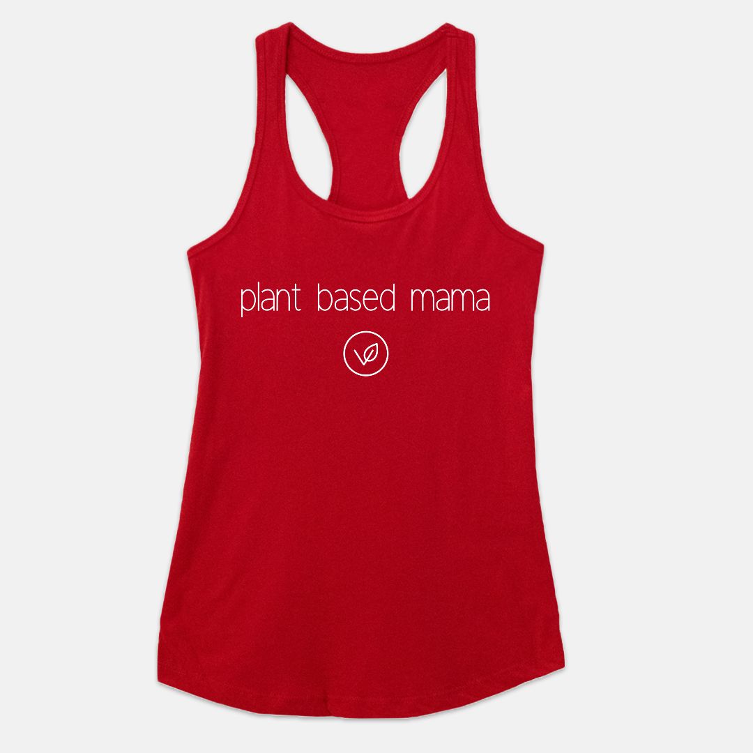 Women's Racerback Plant Based Mama Tank
