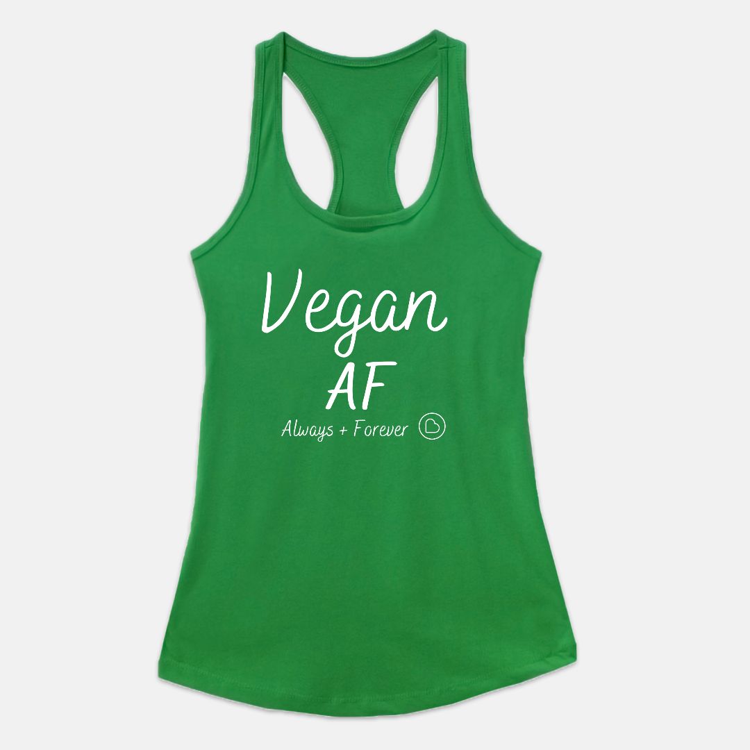 Women's Racerback Vegan AF Tank