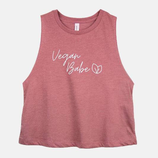 Vegan Babe Cropped Tank