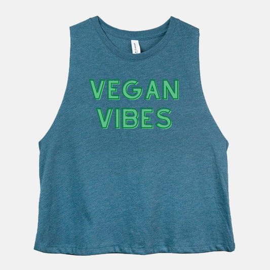 Vegan Vibes Cropped Tank