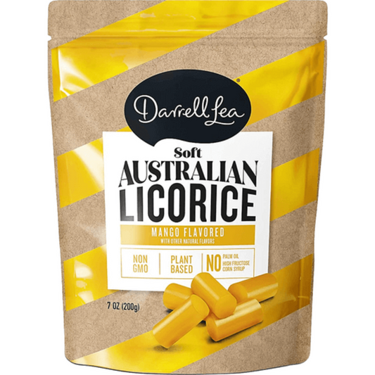 Darrell Lea - Soft Eating Licorice Mango Flavor