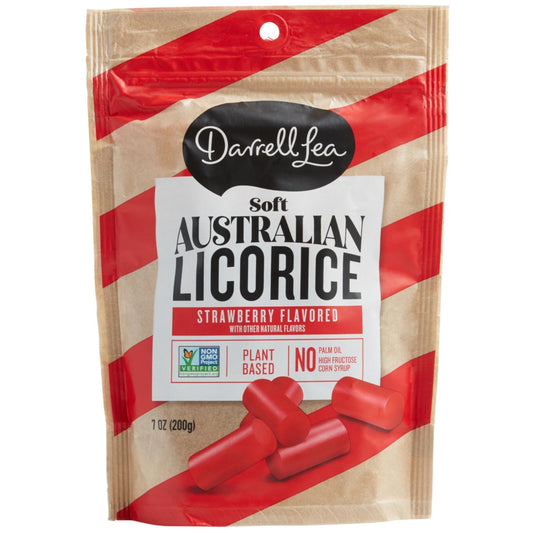 Darrell Lea - Soft Eating Licorice Strawberry Flavor (best by date of 12/19/23)
