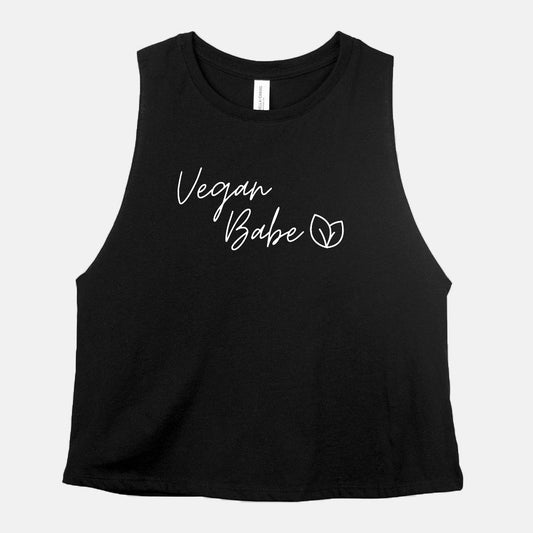 Vegan Babe Cropped Tank