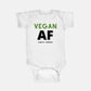Vegan AF Baby Onesie