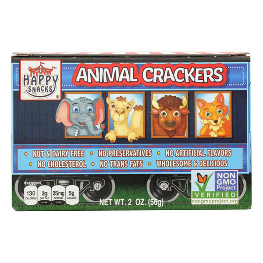 Happy Snacks - Non-GMO Animal Crackers 2 oz Box