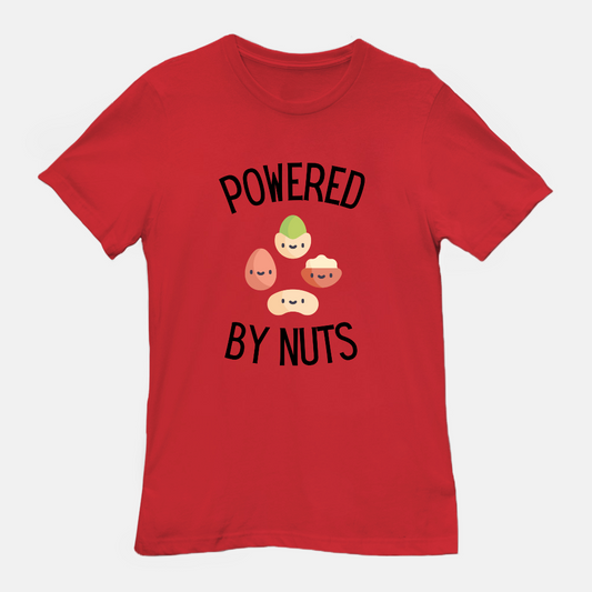 Powered by Nuts Adult Unisex Tee