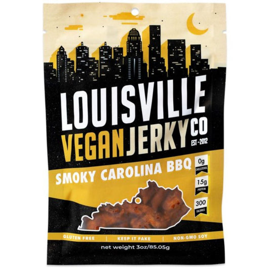 Louisville Vegan Jerky Co. - Smoky Carolina BBQ Flavor