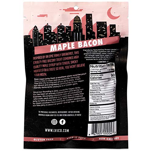Louisville Vegan Jerky Co. - Maple Bacon Flavor
