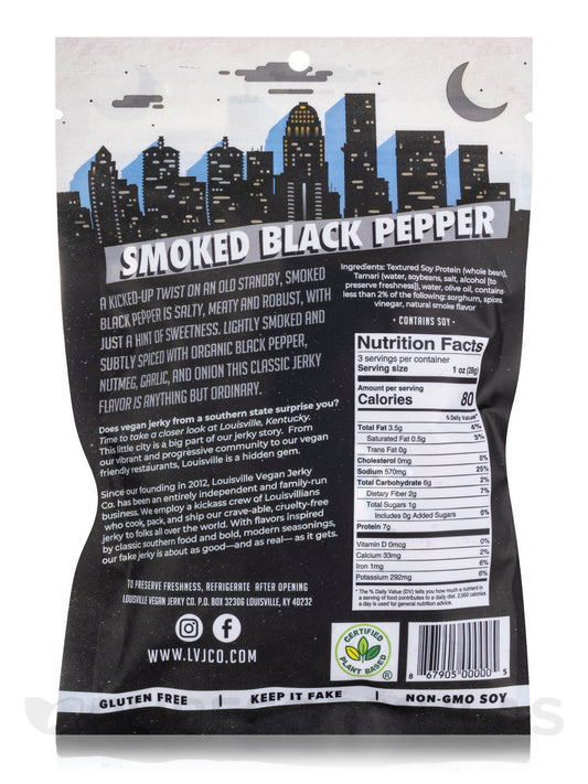 Louisville Vegan Jerky Co. - Smoked Black Pepper Flavor